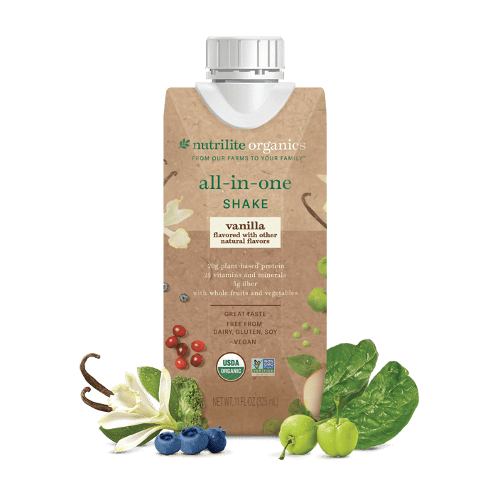 Nutrilite™ Organics All-in-One Shakes – Vanilla